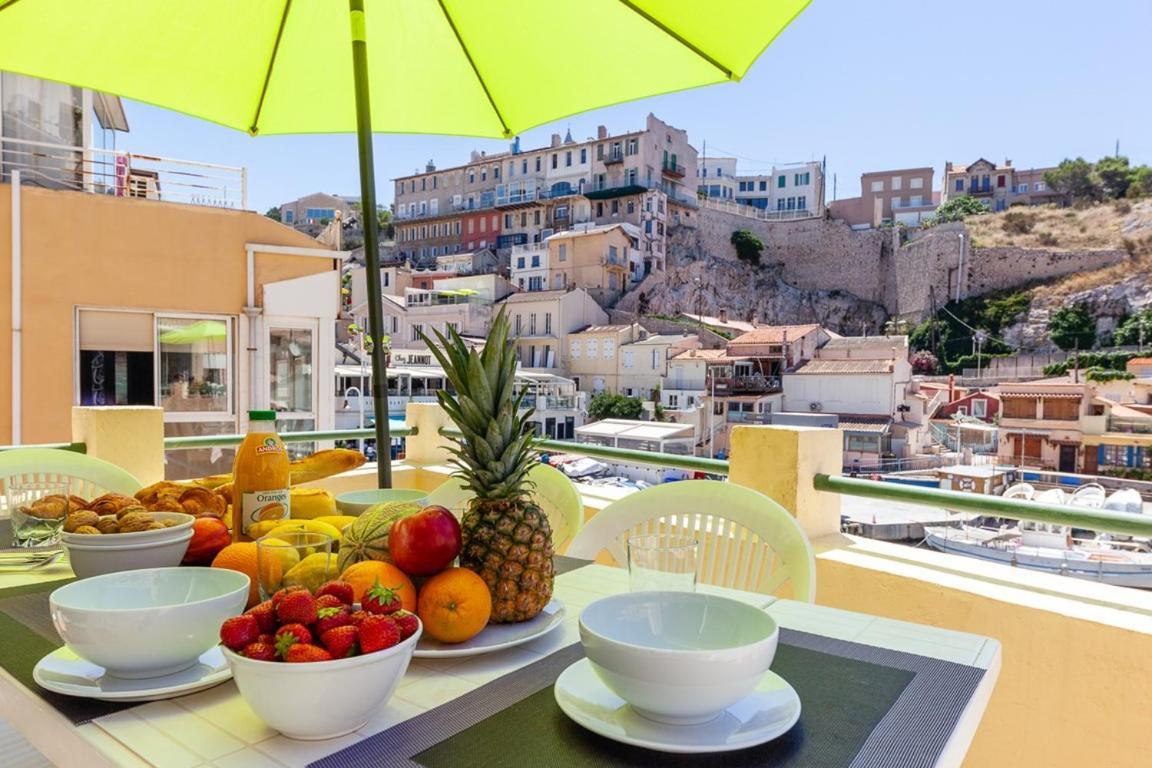 Au Vallon -Terrasse De Reve Au Vallon Des Auffes Marseille Bagian luar foto