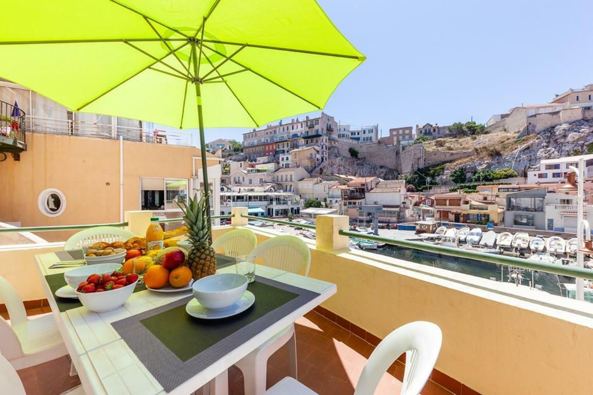 Au Vallon -Terrasse De Reve Au Vallon Des Auffes Marseille Bagian luar foto