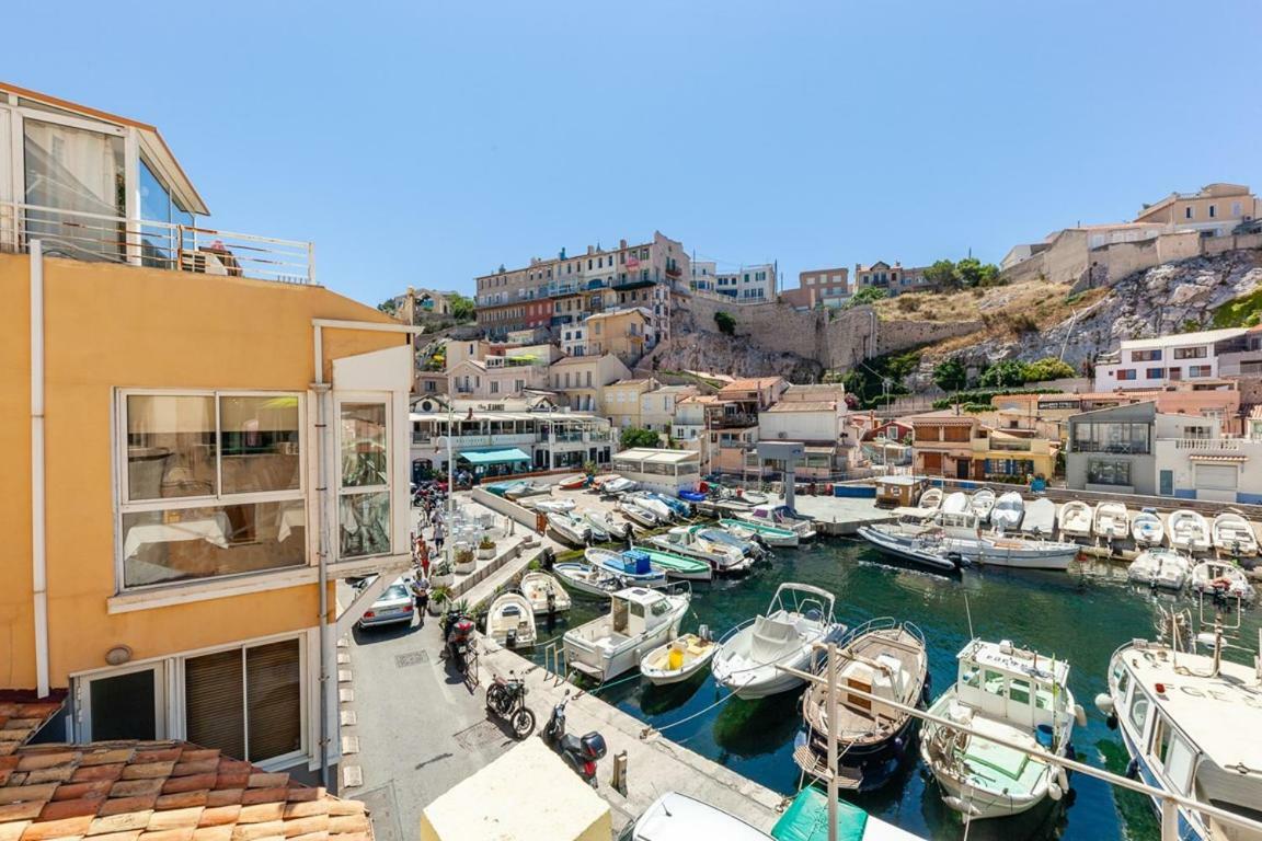 Au Vallon -Terrasse De Reve Au Vallon Des Auffes Marseille Bagian luar foto
